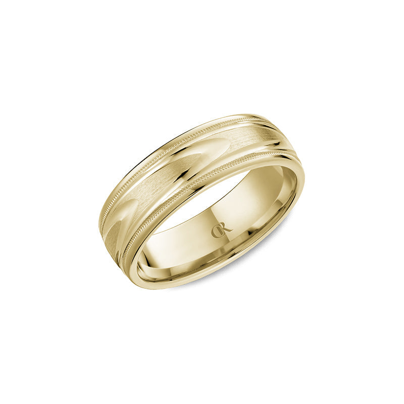 CrownRing Wedding Band 020