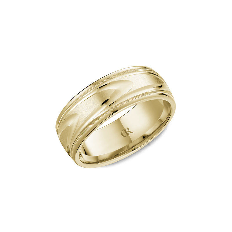 CrownRing Wedding Band 020