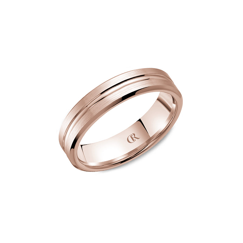 CrownRing Wedding Band 022