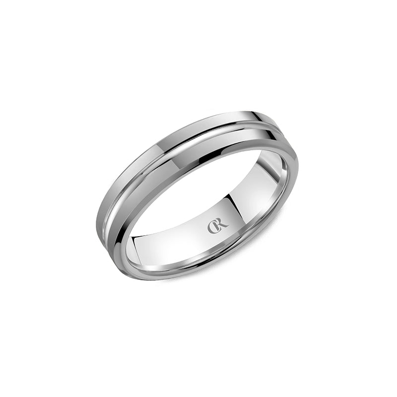 CrownRing Wedding Band 022