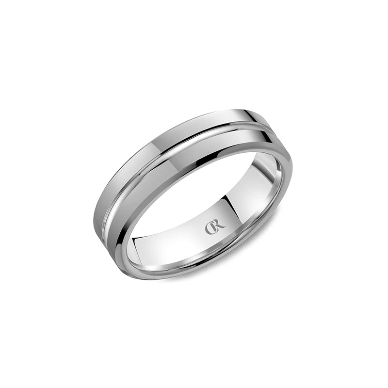 CrownRing Wedding Band 022