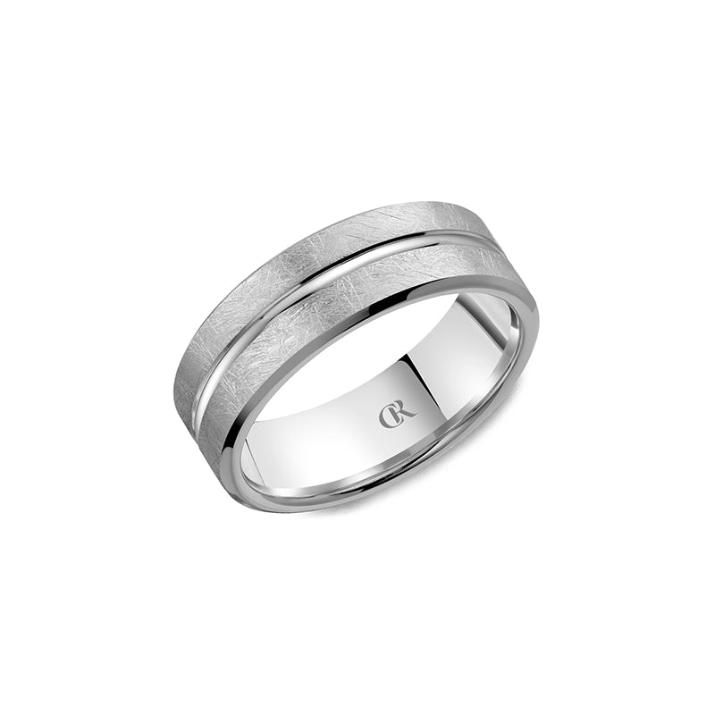 CrownRing Wedding Band 022
