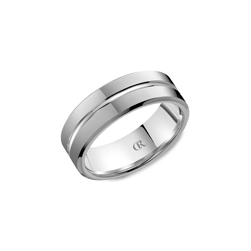 CrownRing Wedding Band 022