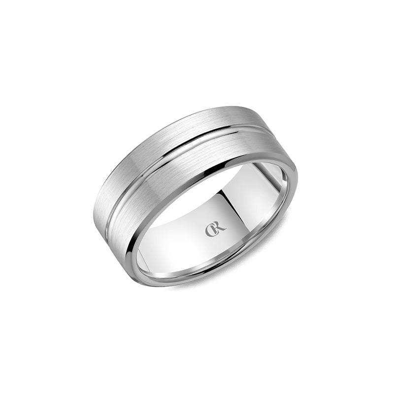 CrownRing Wedding Band 022