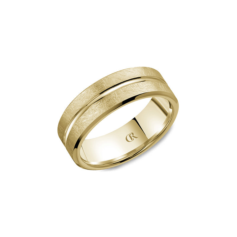 CrownRing Wedding Band 022