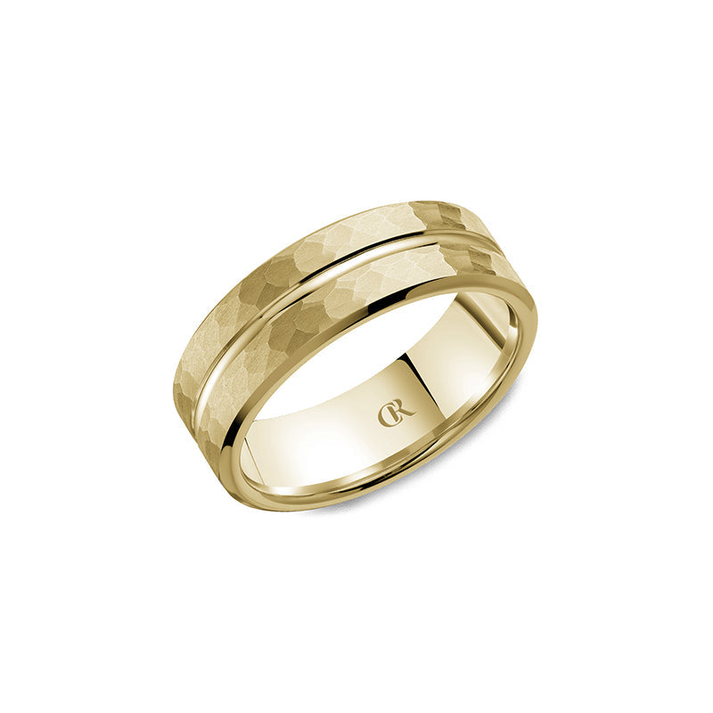 CrownRing Wedding Band 022