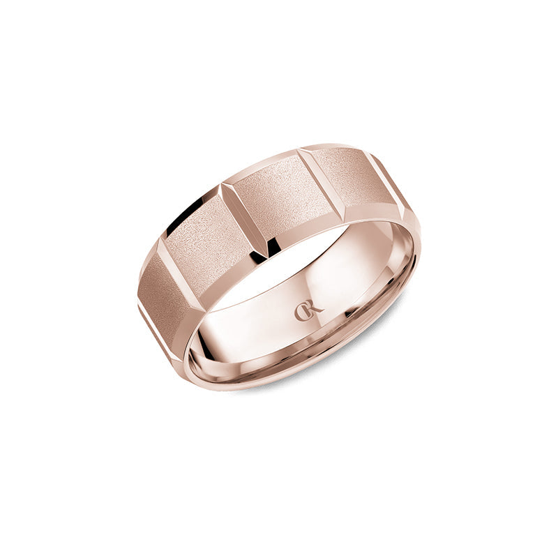 CrownRing Wedding Band 026