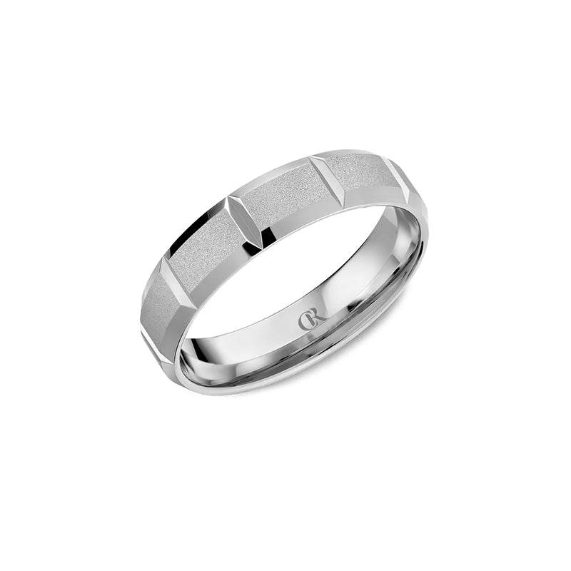CrownRing Wedding Band 026