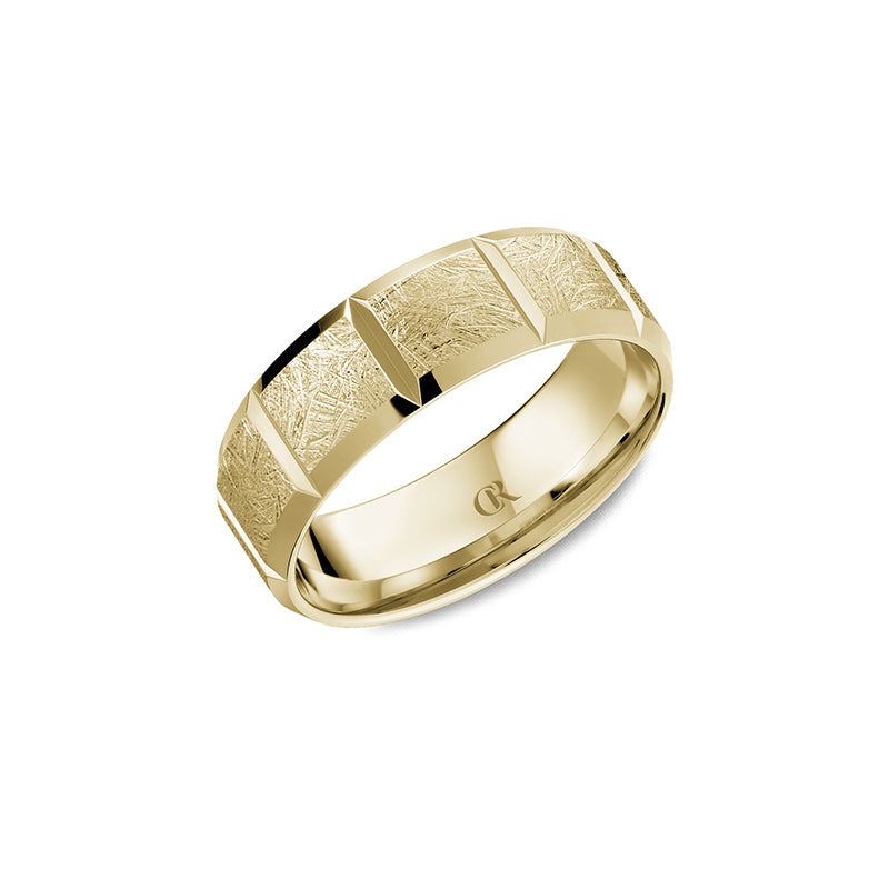 CrownRing Wedding Band 026
