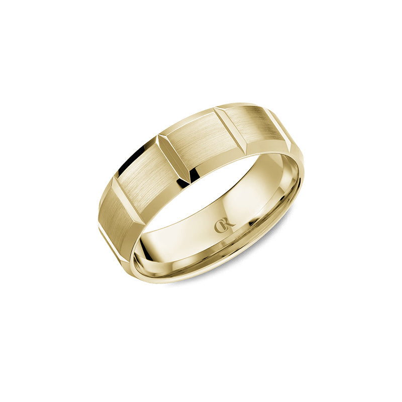 CrownRing Wedding Band 026