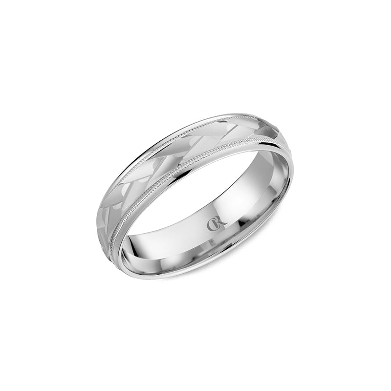 CrownRing Wedding Band 028