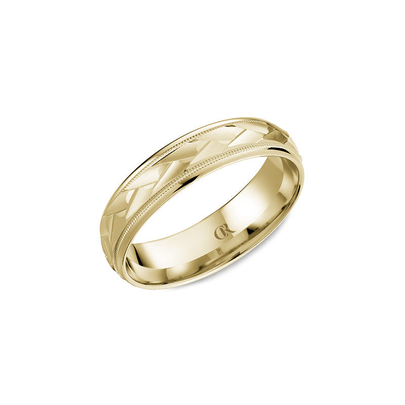 CrownRing Wedding Band 028