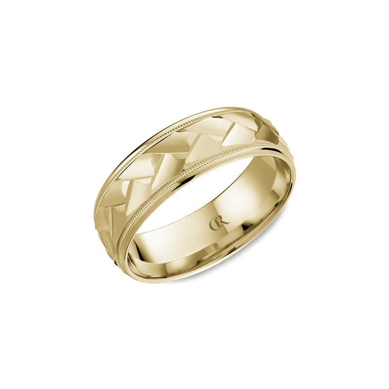 CrownRing Wedding Band 028