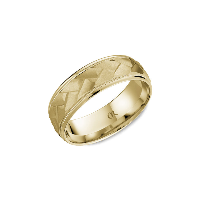 CrownRing Wedding Band 028