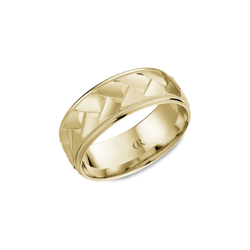 CrownRing Wedding Band 028
