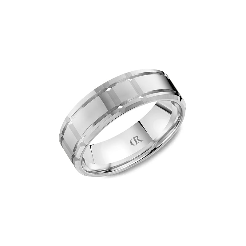 CrownRing Wedding Band 032