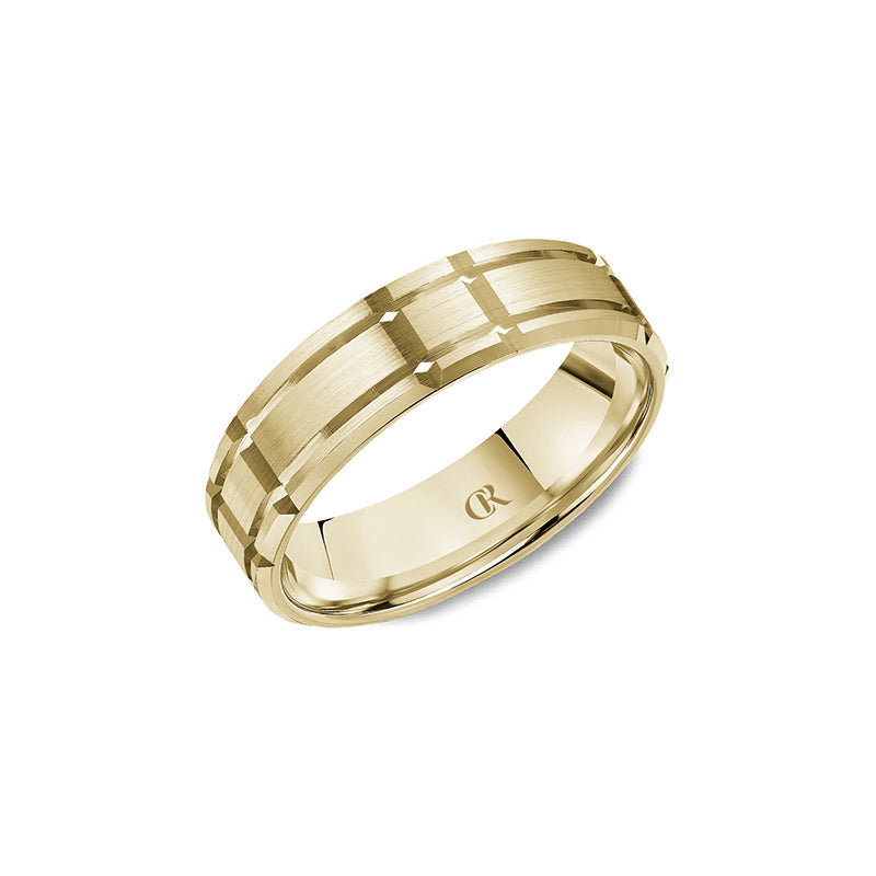 CrownRing Wedding Band 032