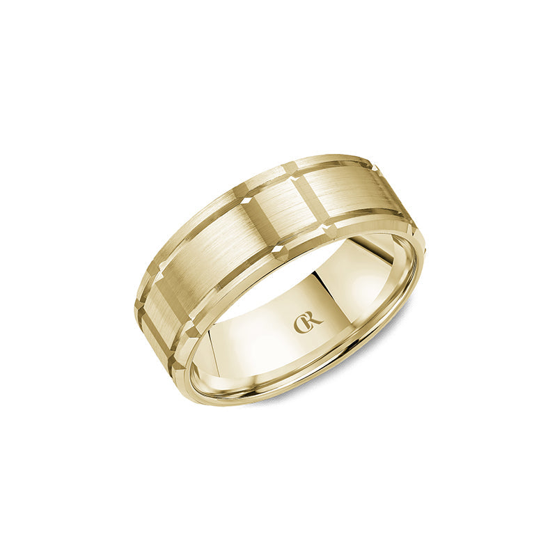 CrownRing Wedding Band 032