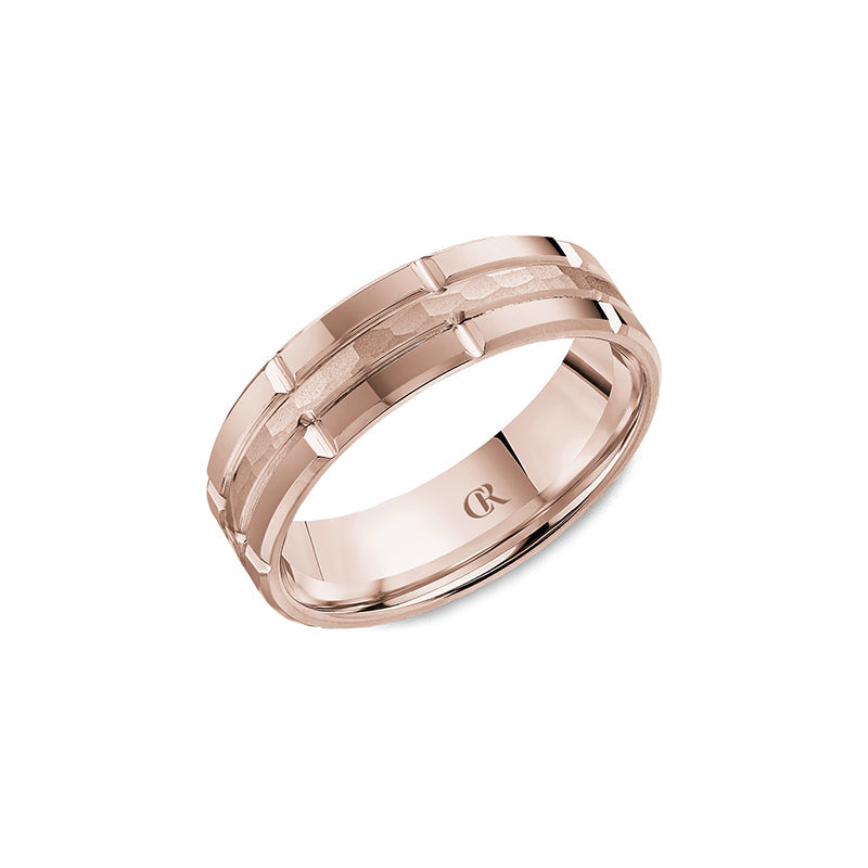 CrownRing Wedding Band 037A