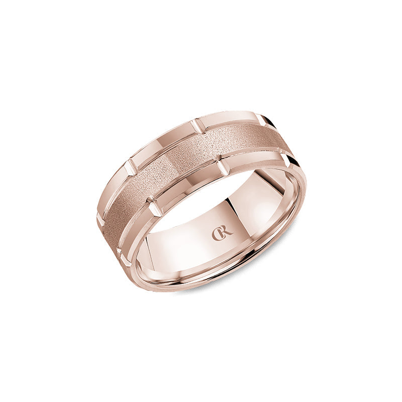 CrownRing Wedding Band 037A