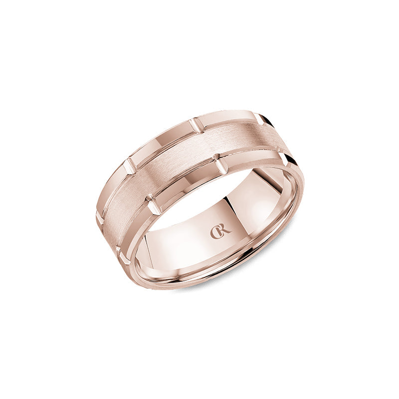CrownRing Wedding Band 037A