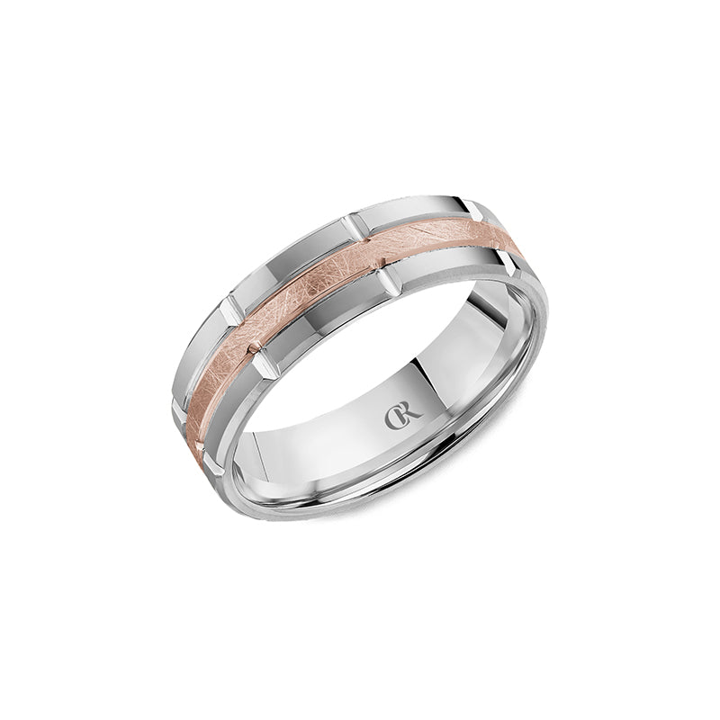 CrownRing Wedding Band 037B