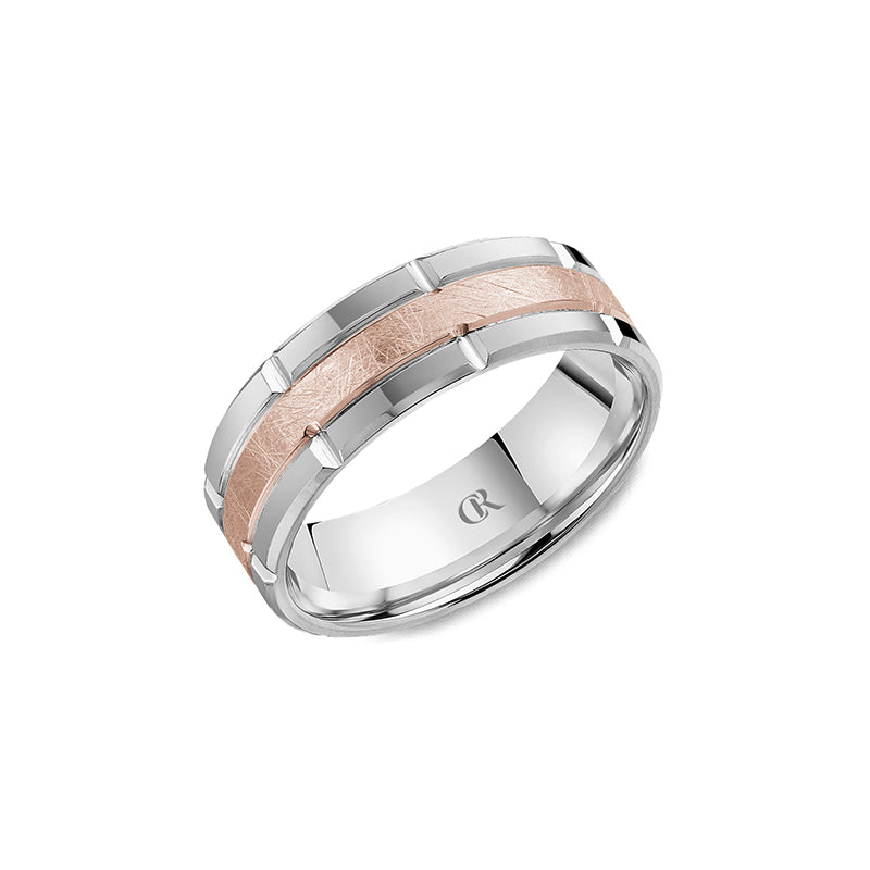 CrownRing Wedding Band 037B