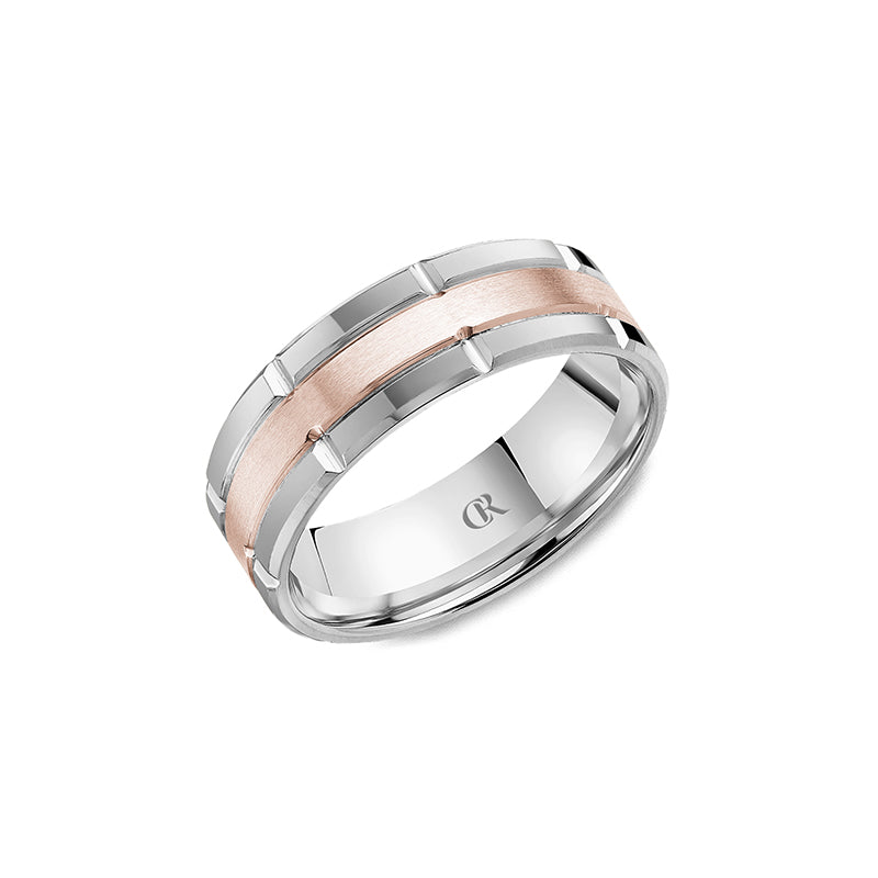 CrownRing Wedding Band 037B