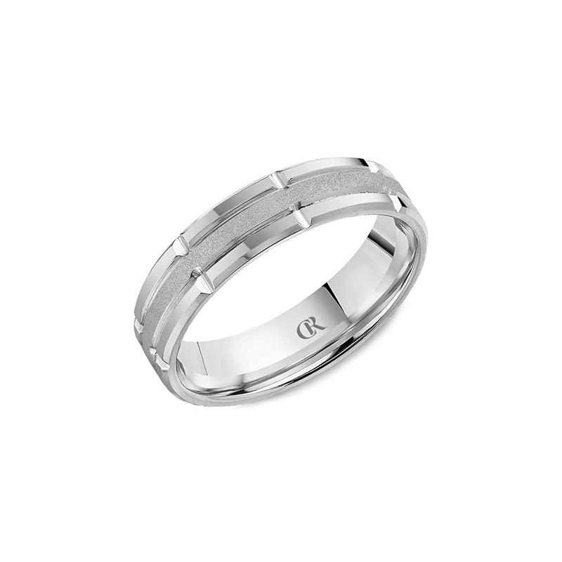 CrownRing Wedding Band 037A