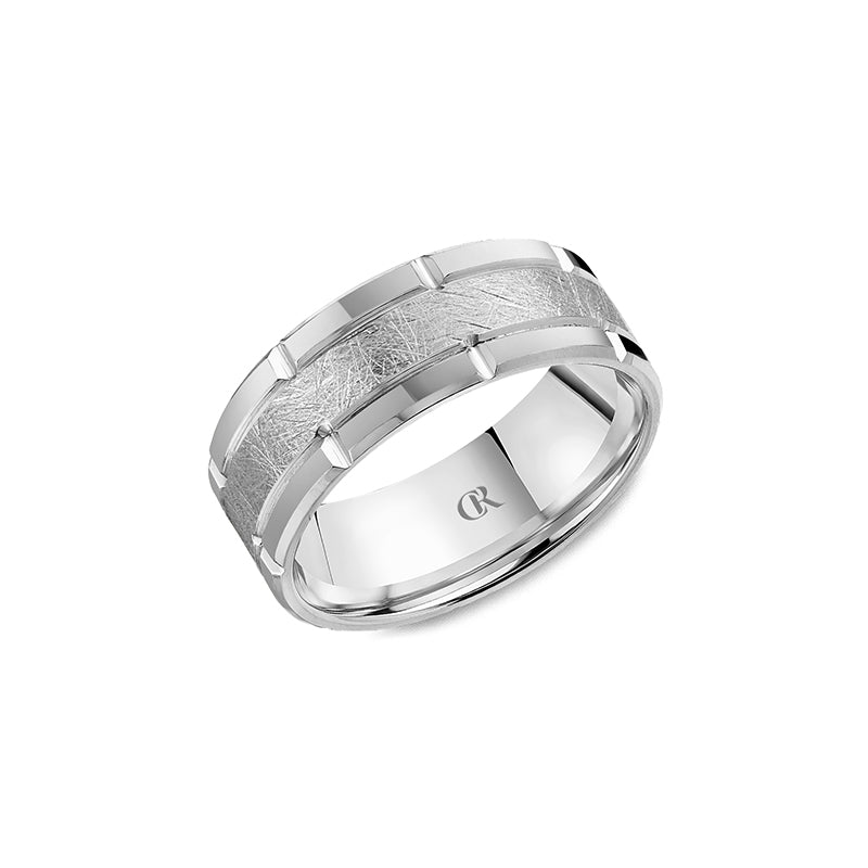 CrownRing Wedding Band 037A