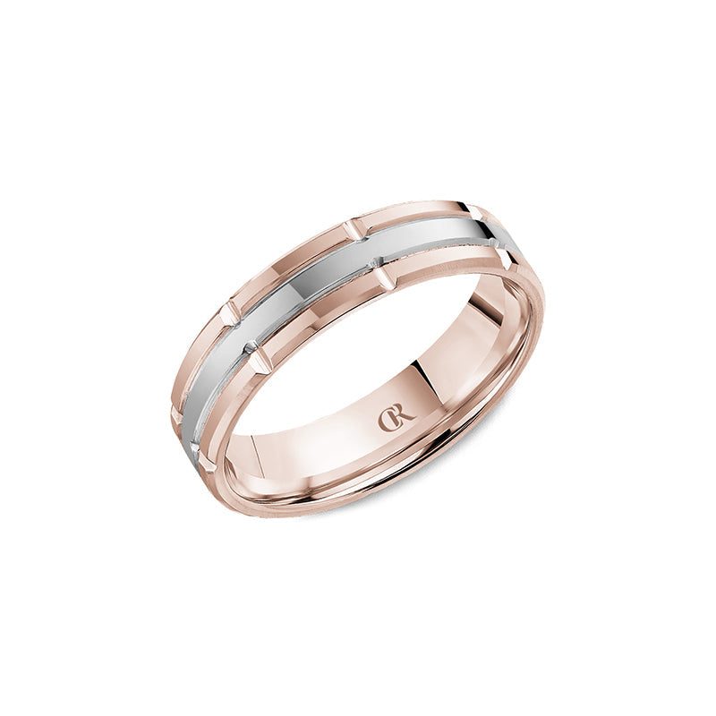 CrownRing Wedding Band 037B