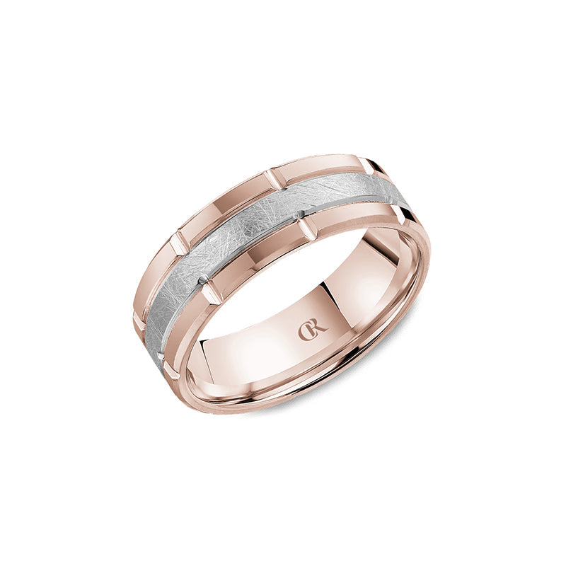 CrownRing Wedding Band 037B