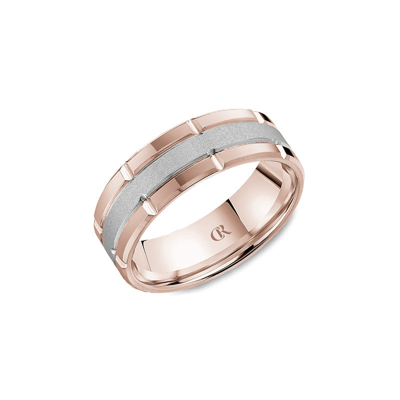 CrownRing Wedding Band 037B