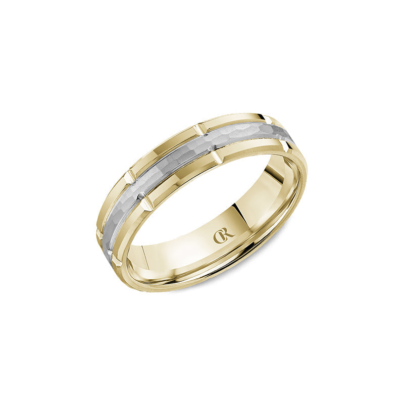 CrownRing Wedding Band 037B
