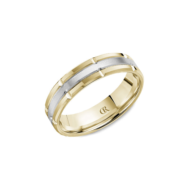 CrownRing Wedding Band 037B