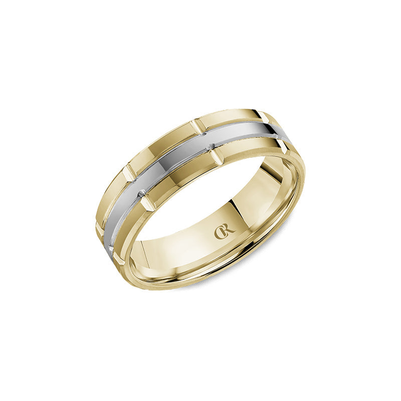CrownRing Wedding Band 037B