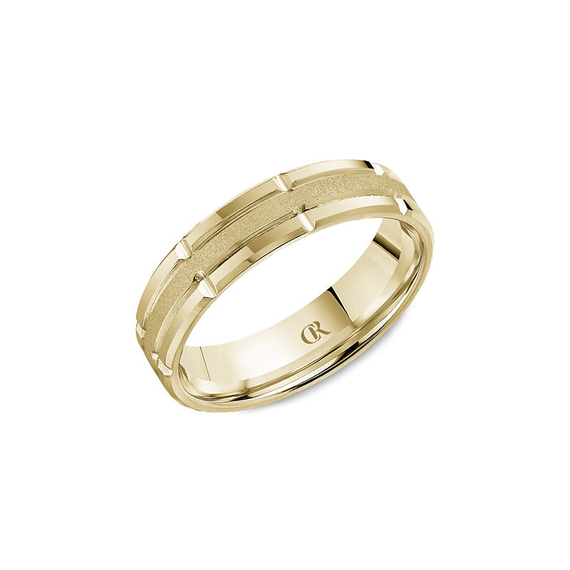 CrownRing Wedding Band 037A