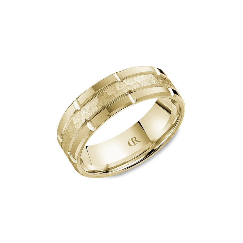CrownRing Wedding Band 037A