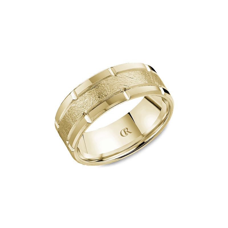 CrownRing Wedding Band 037A