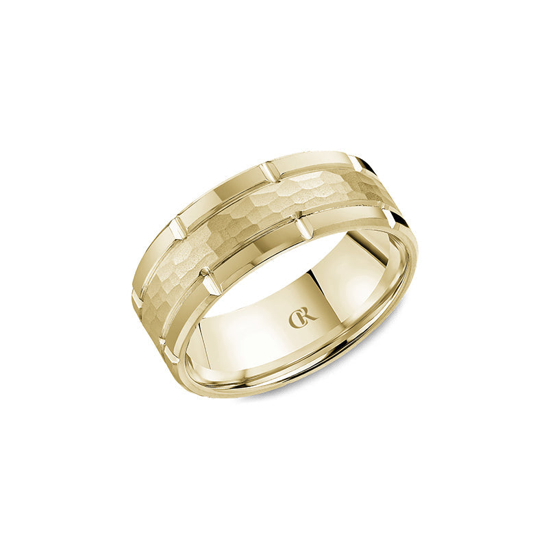 CrownRing Wedding Band 037A