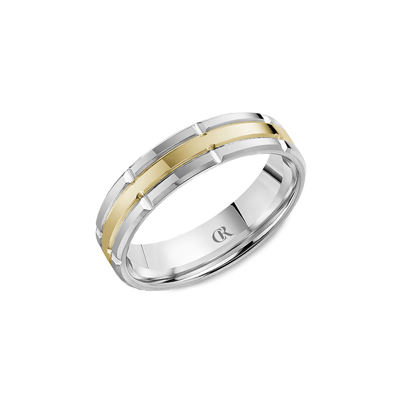 CrownRing Wedding Band 037B