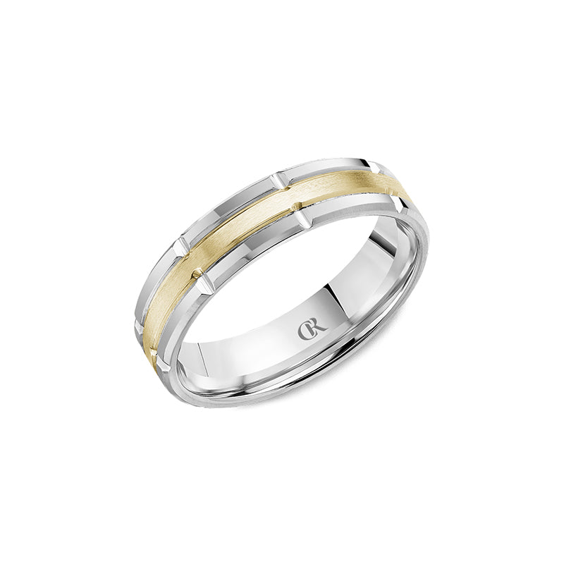 CrownRing Wedding Band 037B