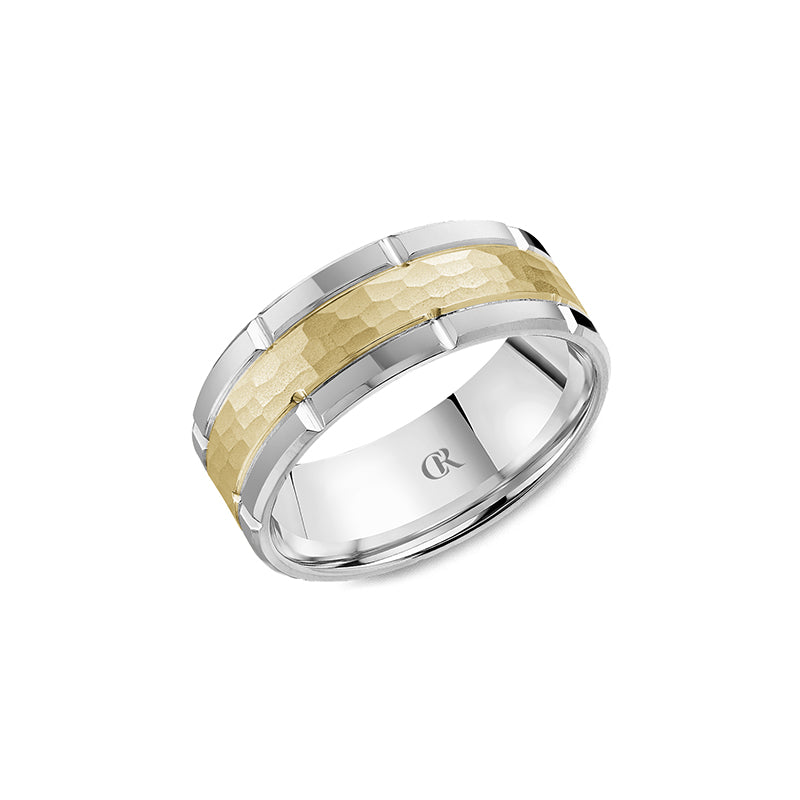CrownRing Wedding Band 037B