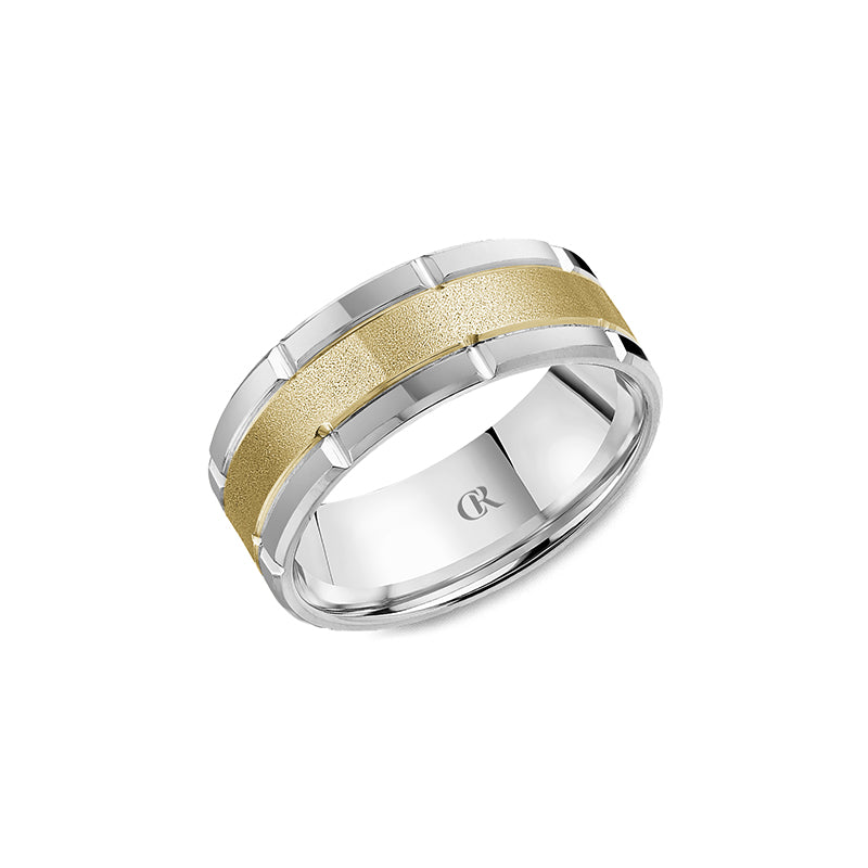 CrownRing Wedding Band 037B