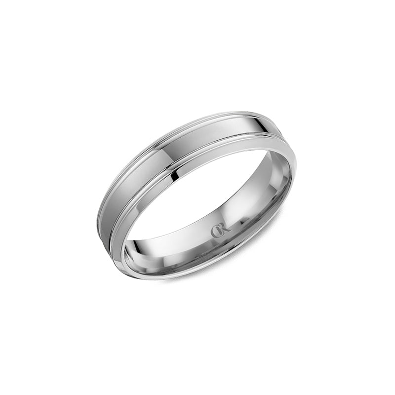 CrownRing Wedding Band 043A