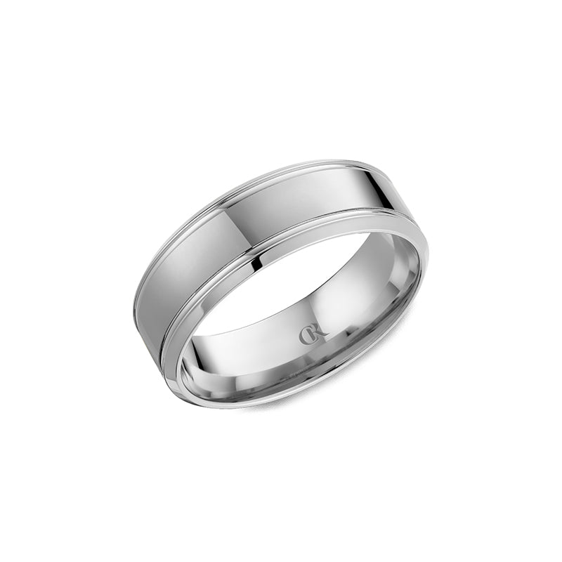 CrownRing Wedding Band 043A