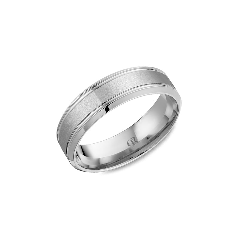CrownRing Wedding Band 043A