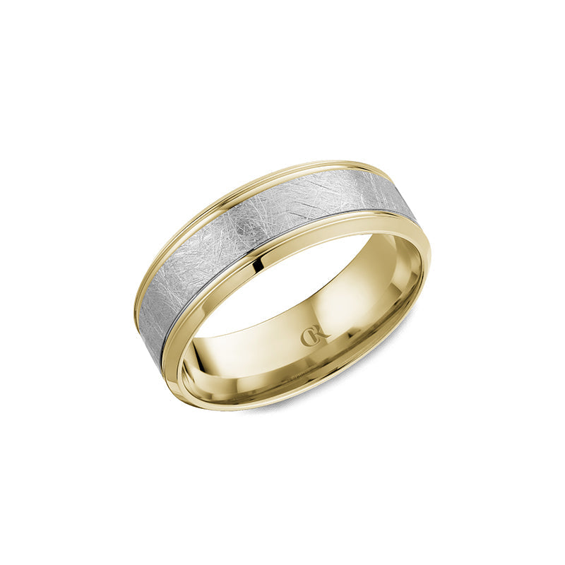 CrownRing Wedding Band 043B