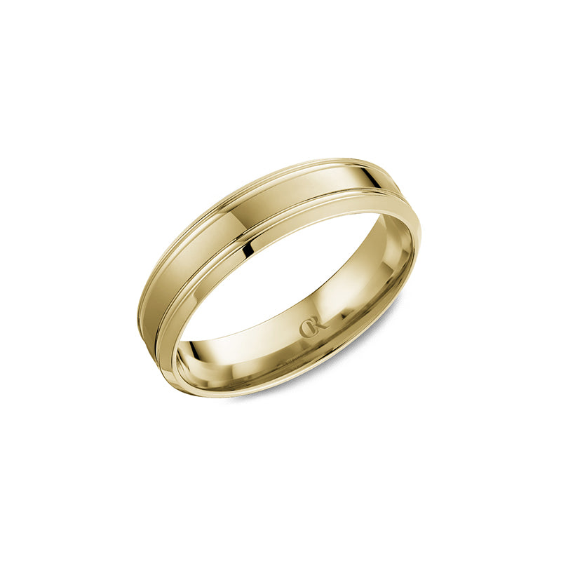CrownRing Wedding Band 043A
