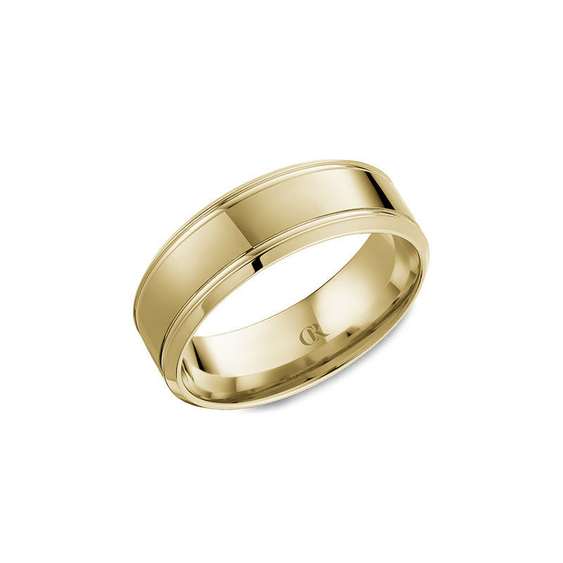 CrownRing Wedding Band 043A